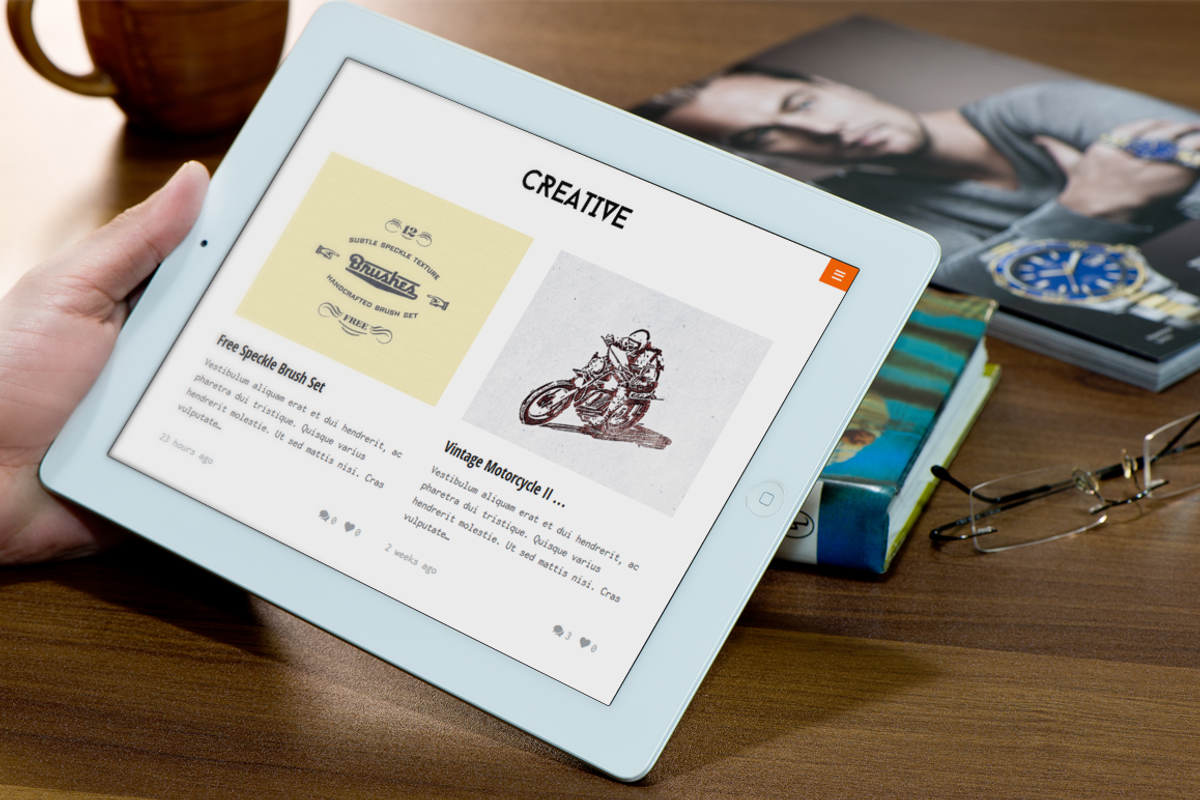 Hadron - Responsive Grid Blog Theme, a WordPress Template by ThemeNeo (Photo 4 of 5)