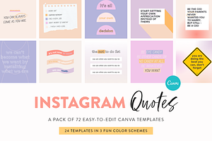 Modern Instagram Quotes Pack