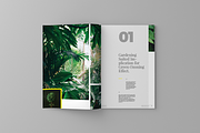 Garden And Leaves Magazine Template, a Magazine Template by spidergraph (Thumbnail 7 of 16)
