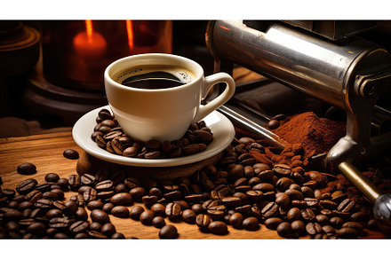 beverage espresso coffee drink, a Food & Drink Photo by pikepicture