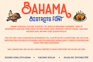 Bahama 50 Vector Handmade