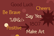 Norkey Font, a Sans Serif Font by vuuuds (Thumbnail 11 of 12)