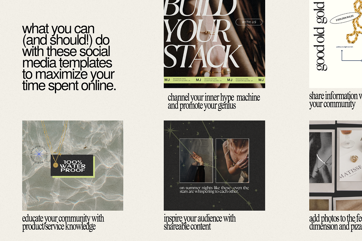 Maritzia, Canva Brand Kit & Template, a Social Media Template by Stay Cool Creative Studio (Photo 9 of 10)