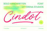 Cindot Bold Handwritten Font, a Script Font by Letterena Studios Script (Thumbnail 1 of 10)