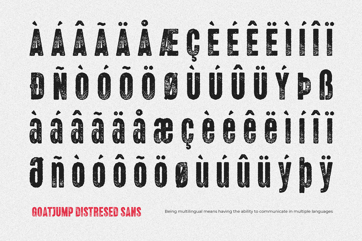Goatjump - Bold Vintage Rough, a Font by Typia Nesia (Photo 5 of 12)