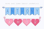 The Bunting Font Collection, a Font by Salt & Pepper Designs (Thumbnail 6 of 8)