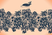 Lace ribbon seamless pattern, a Pattern Graphic by Vikpit (Thumbnail 1 of 4)