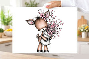 Mother’s Day Animals Clipart, an Illustration by SVGArt (Thumbnail 6 of 9)