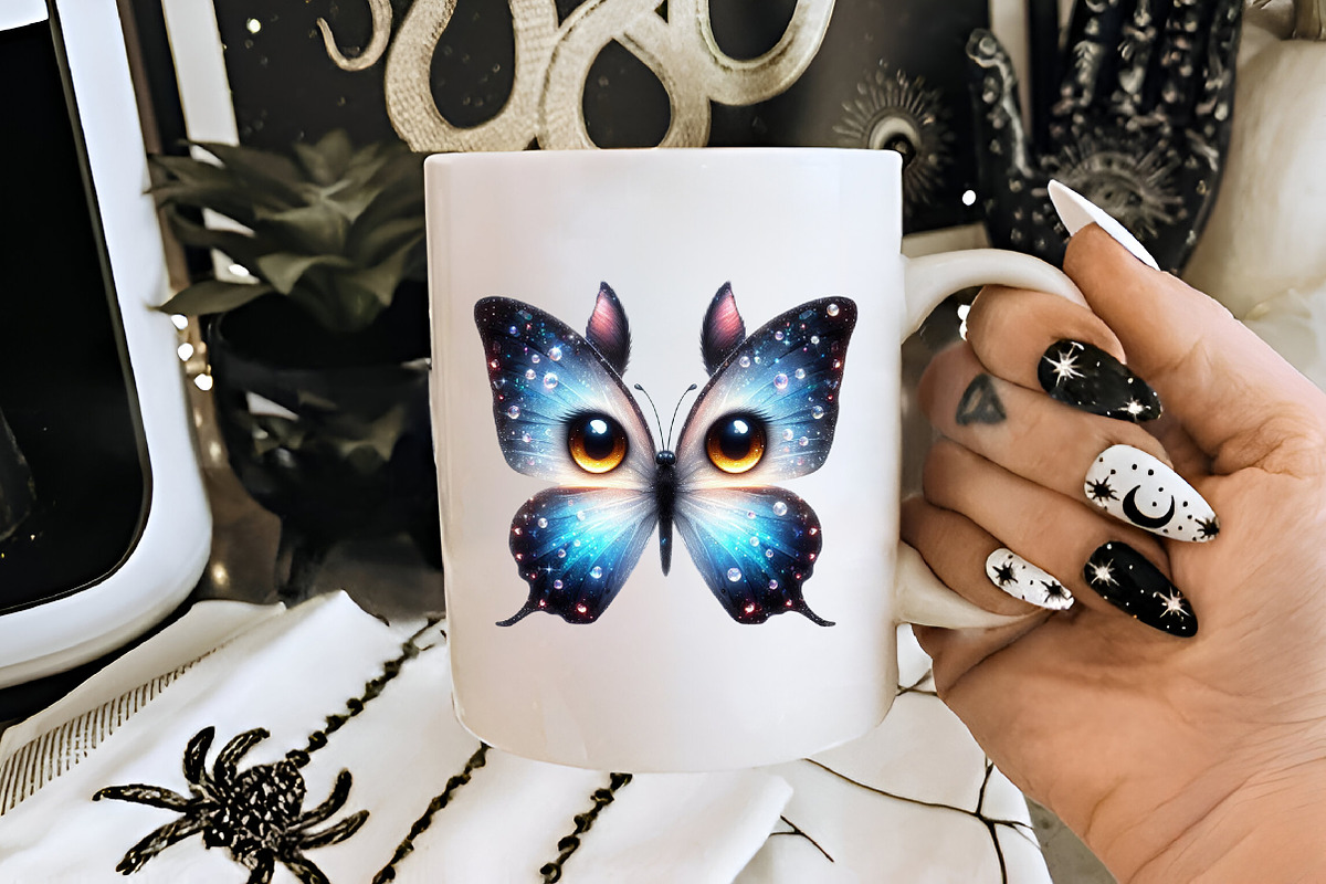Halloween Butterfly Sublimation, an Illustration by RobertsArt (Photo 6 of 7)