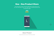 One - 1 Product Shop Template, a Bootstrap Template by AleksandarUrosevic (Thumbnail 2 of 2)