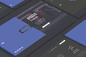 Minimal Knockout PSD Website