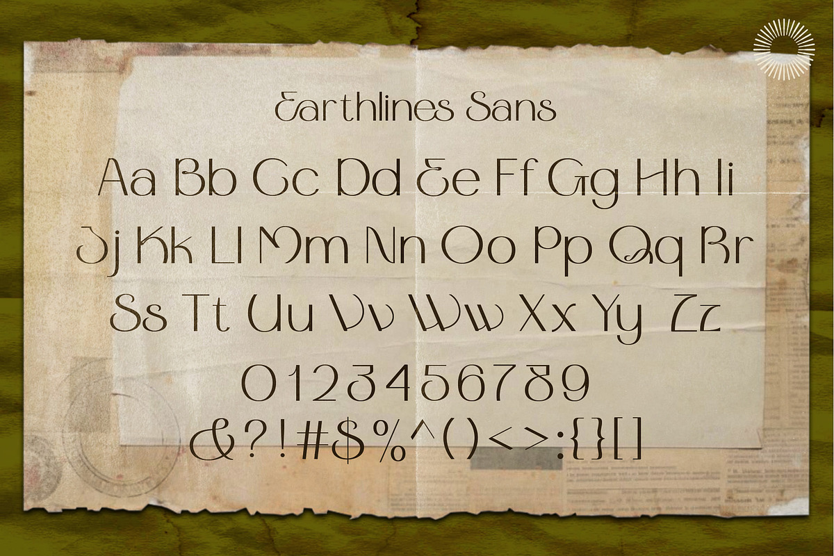 Earthlines - Organic Serif & Sans, a Serif Font by Setara Langit CreativeStd (Photo 13 of 13)