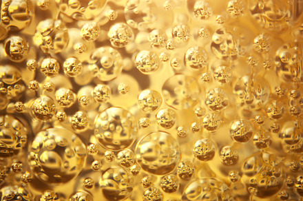 Gold background bubble texture featuring backgrounds, textured, and gold, an Abstract Photo by djgis