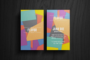 Flavor Business Card, a Business Card Template by Rafael Oliveira (Thumbnail 3 of 4)