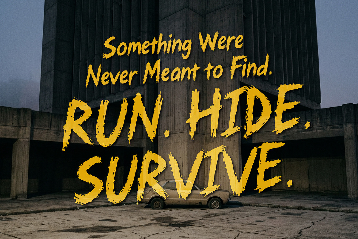 HorrificScience Horror Thriller Font, a Handwritten Font by HypeWorksCo (Photo 6 of 16)