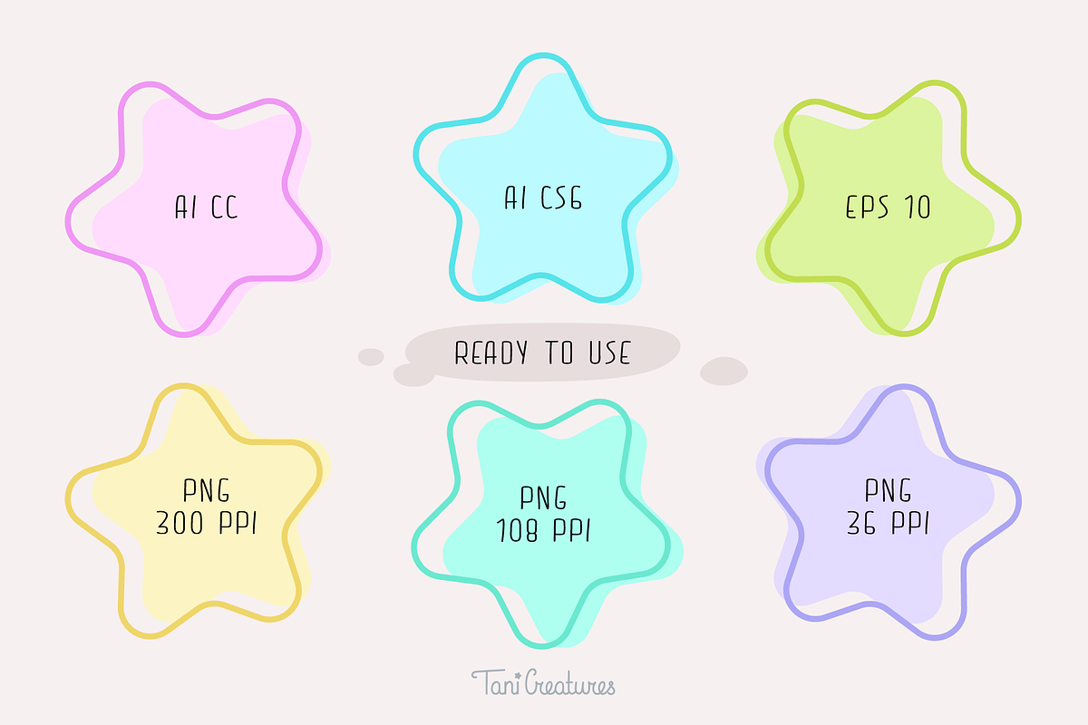 Sweet Time | Sticker Pack, an Illustration by TaniCreatures (Photo 7 of 8)
