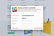 50 Bootstrap Forms, Modals, Sidebars, a Bootstrap Template by Nice, Very Nice (Thumbnail 6 of 14)