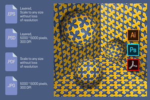 Isometric Spheres moving illusion