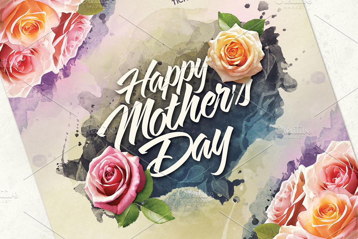 Mothers Day Flyer, a Flyer Template by Tarommir (Photo 4 of 4)
