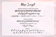 Mari Script, a Script Font by Poppy Lettering & Design (Thumbnail 13 of 13)