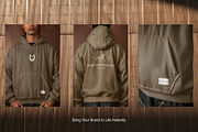 Boxy Hoodie Mockup w/ Model, a Hoody Mockup by Mocktopia (Thumbnail 10 of 10)
