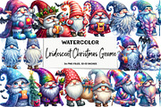 Lridescent Christmas Gnome Clipart, an Illustration by DreamArtGraphic (Thumbnail 1 of 4)