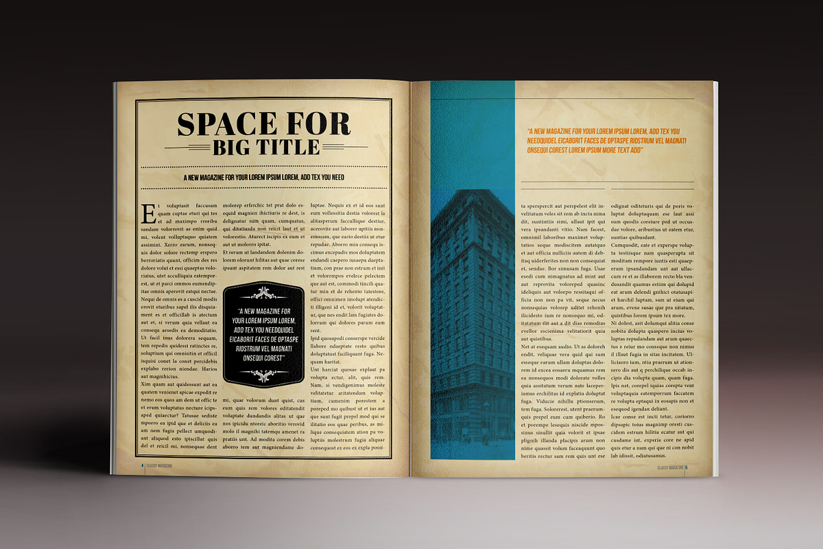 Classy MGZ, a Magazine Template by Luuqas Design (Photo 3 of 12)