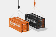 Shipping Container Mockup, a Packaging Mockup by Unerispace (Thumbnail 2 of 4)
