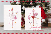 Grandmillennial Christmas graphic., an Object Graphic by ma_i_vi (Thumbnail 8 of 9)