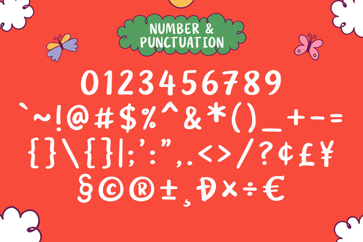 Inerchild Kidos– Playful Handwritten, a Handwritten Font by decographstud (Photo 6 of 7)