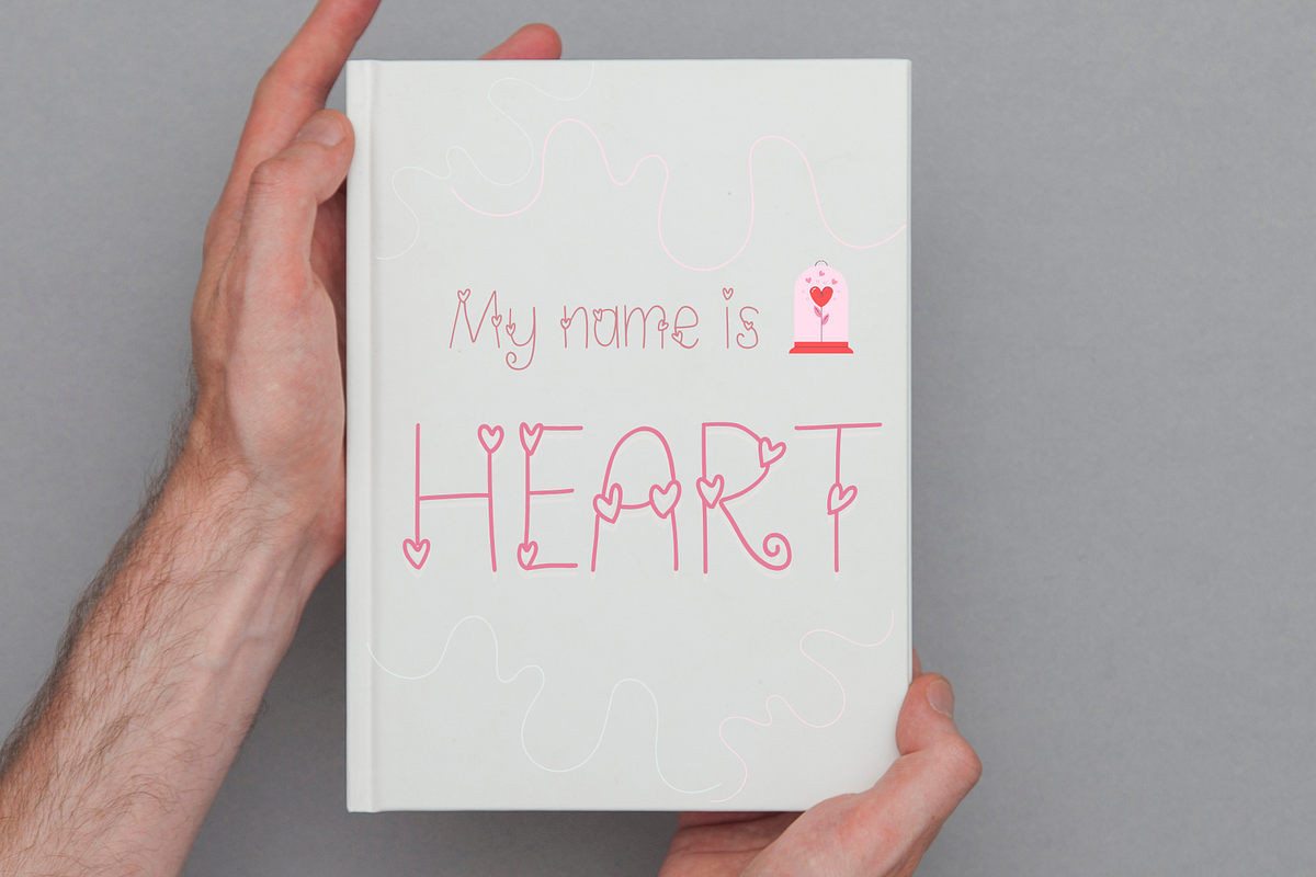Heart | Romantic Handwritten Font, a Handwritten Font by Waris Studio (Photo 3 of 7)
