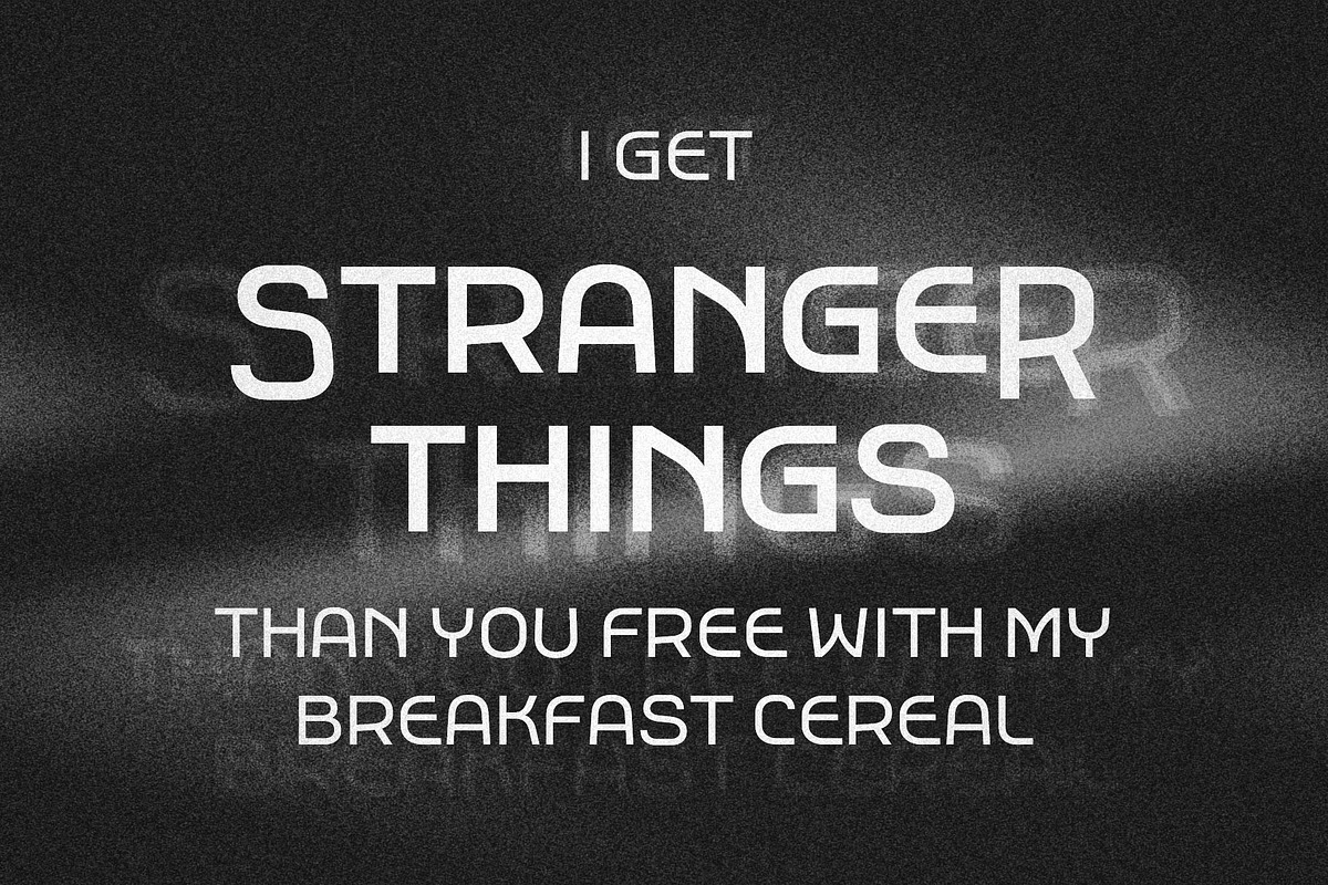 Space Mode typeface, a Font by Justin Penner (Photo 15 of 16)