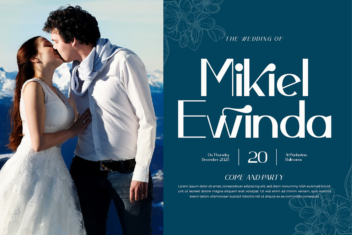 Oslavia - Modern Sans Serif Font, a Sans Serif Font by Rishsketch (Photo 2 of 15)