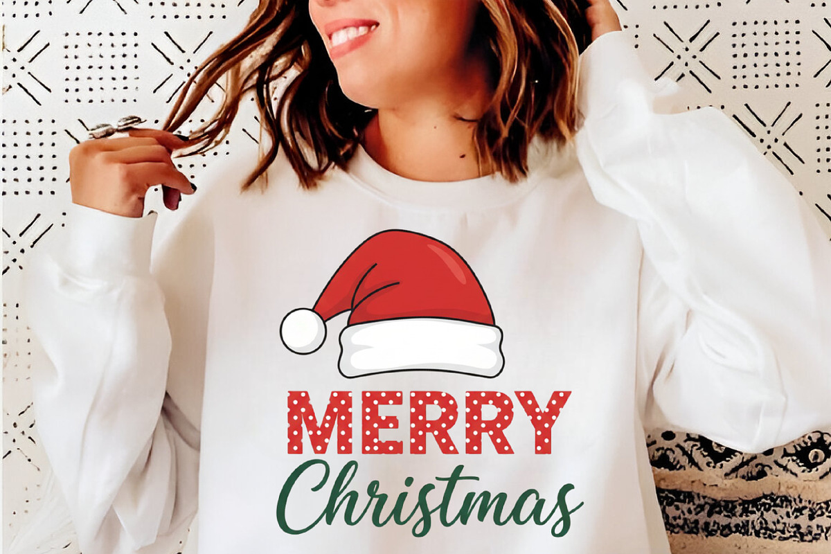 Merry Christmas Santa Hat Png, an Illustration by SinaCreation (Photo 7 of 7)