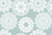 7 Crochet seamless patterns, a Pattern Graphic by tamara.comotomka (Thumbnail 7 of 7)