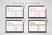 Client Tracker Spreadsheet, a Templates & Theme by BRANDcontent (Thumbnail 8 of 8)