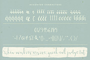 Jane Bugg Script, a Script Font by BlueRobinDesignShop (Thumbnail 6 of 6)