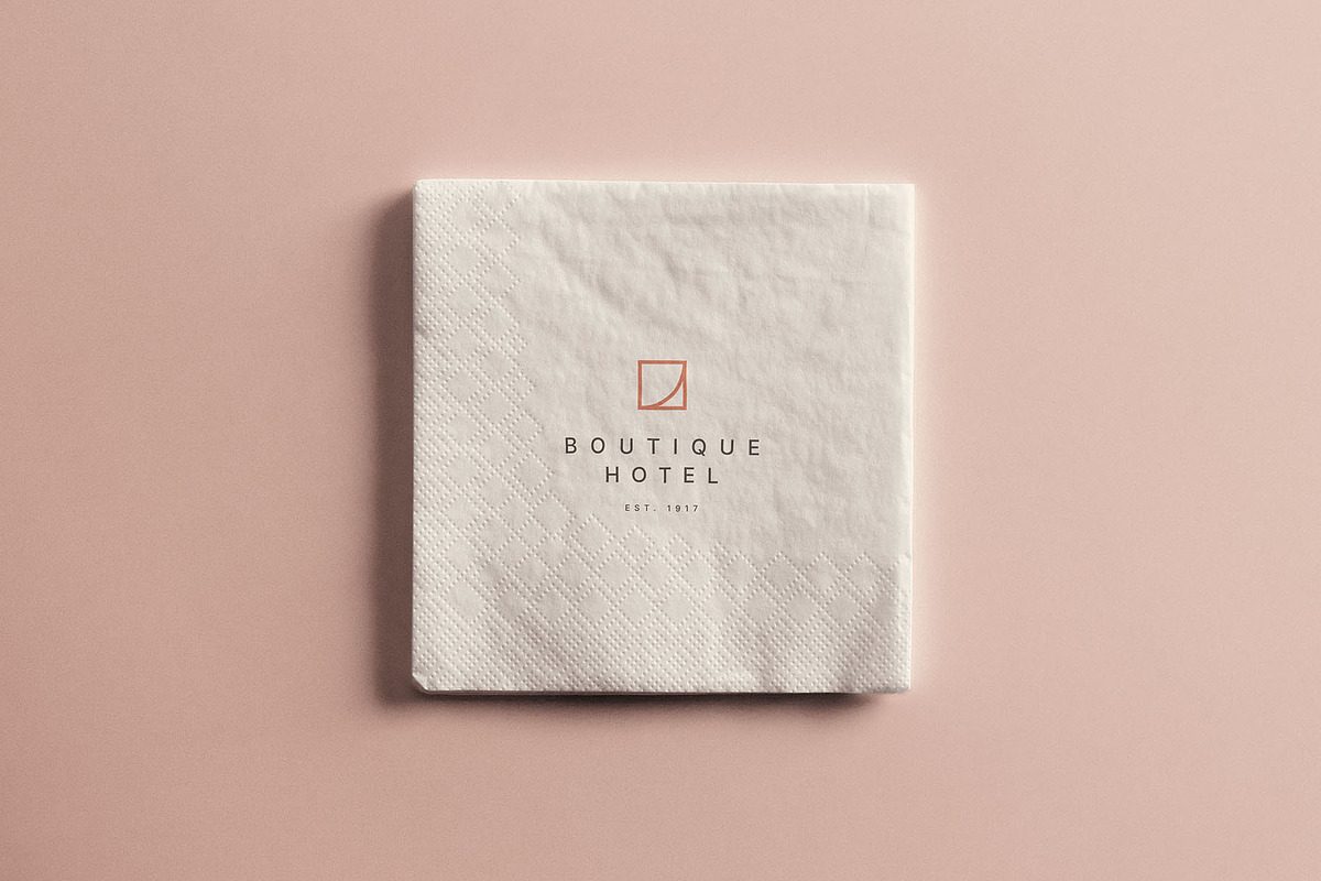 Paper Napkin Mockup, a Household Mockup by Graphic Pear