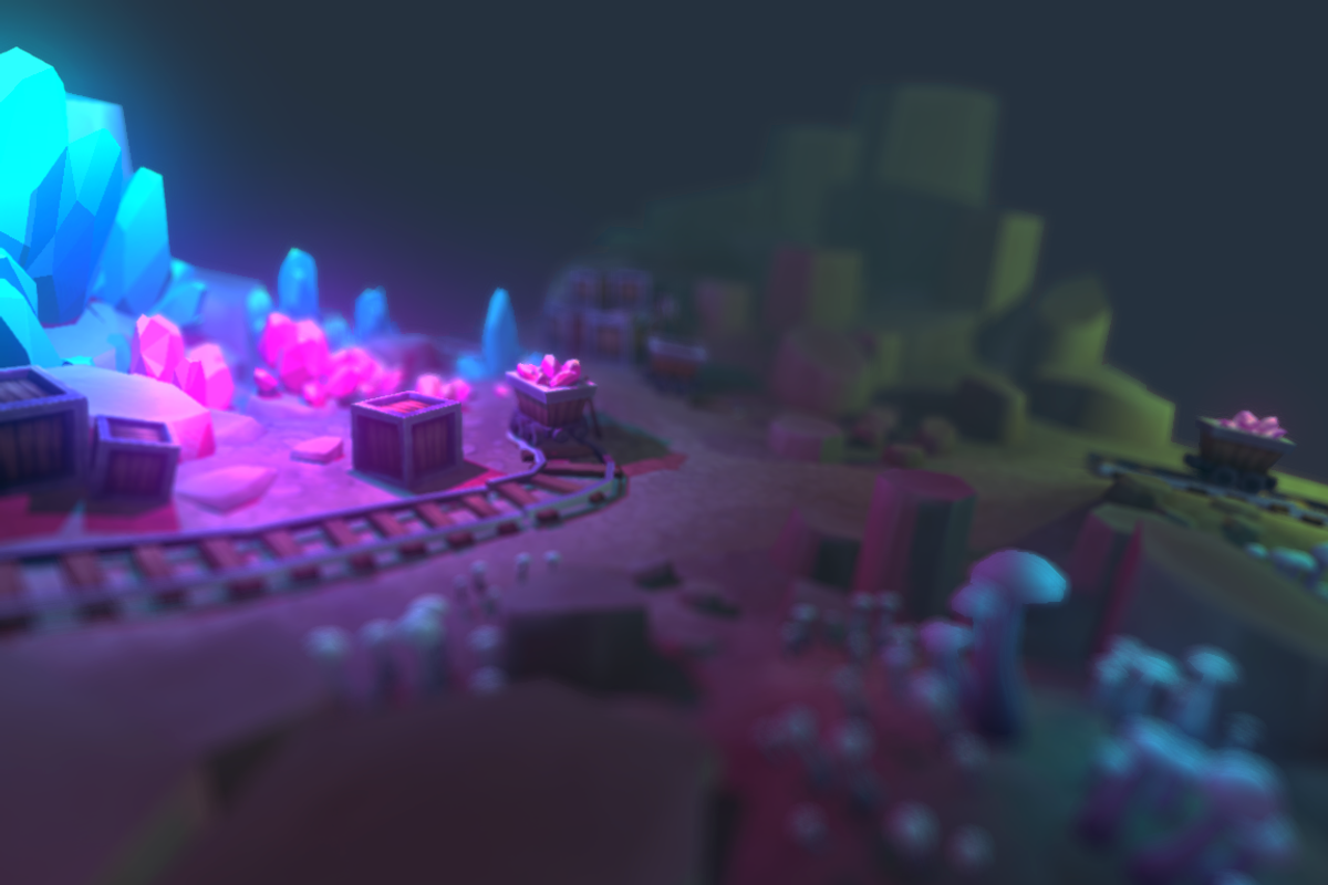 Crystal Mine, an Environmental 3D Model by FasterBoom (Photo 4 of 5)