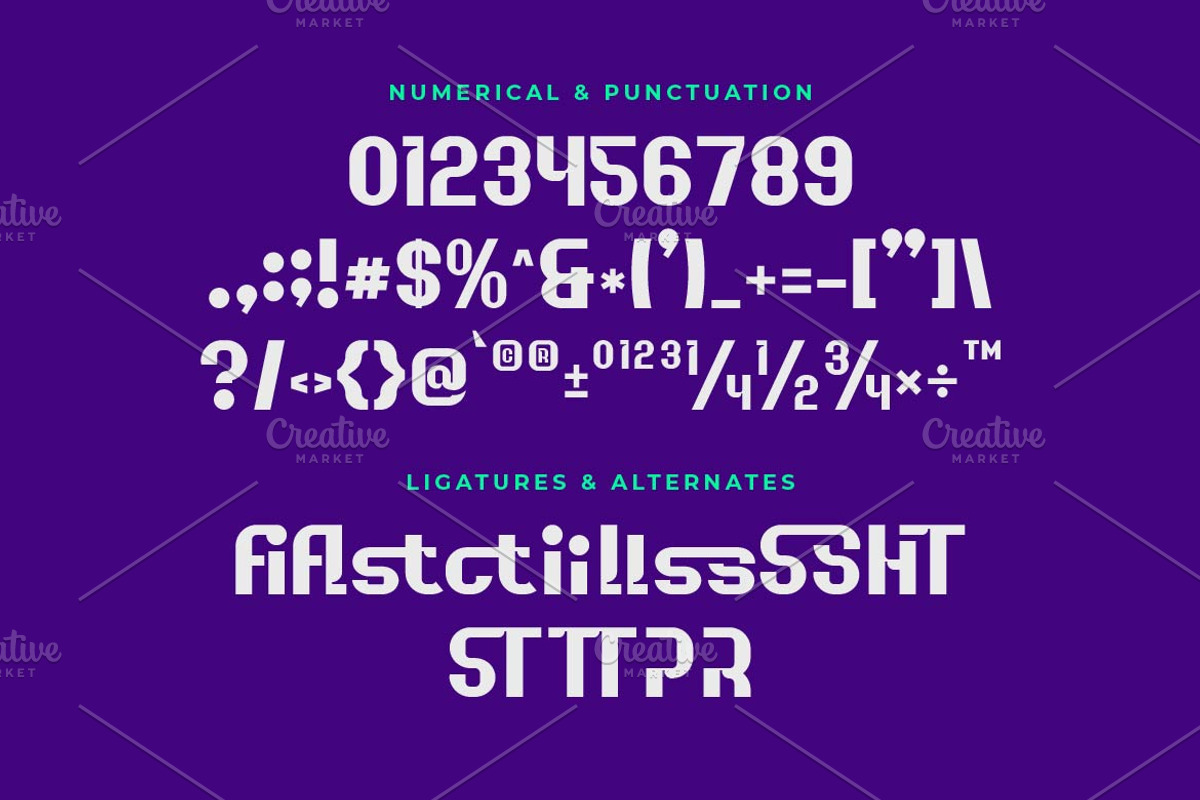 Orchidt Tech Sans Font, a Sans Serif Font by Artiveko (Photo 6 of 7)