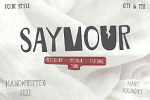 Saymour Font Family