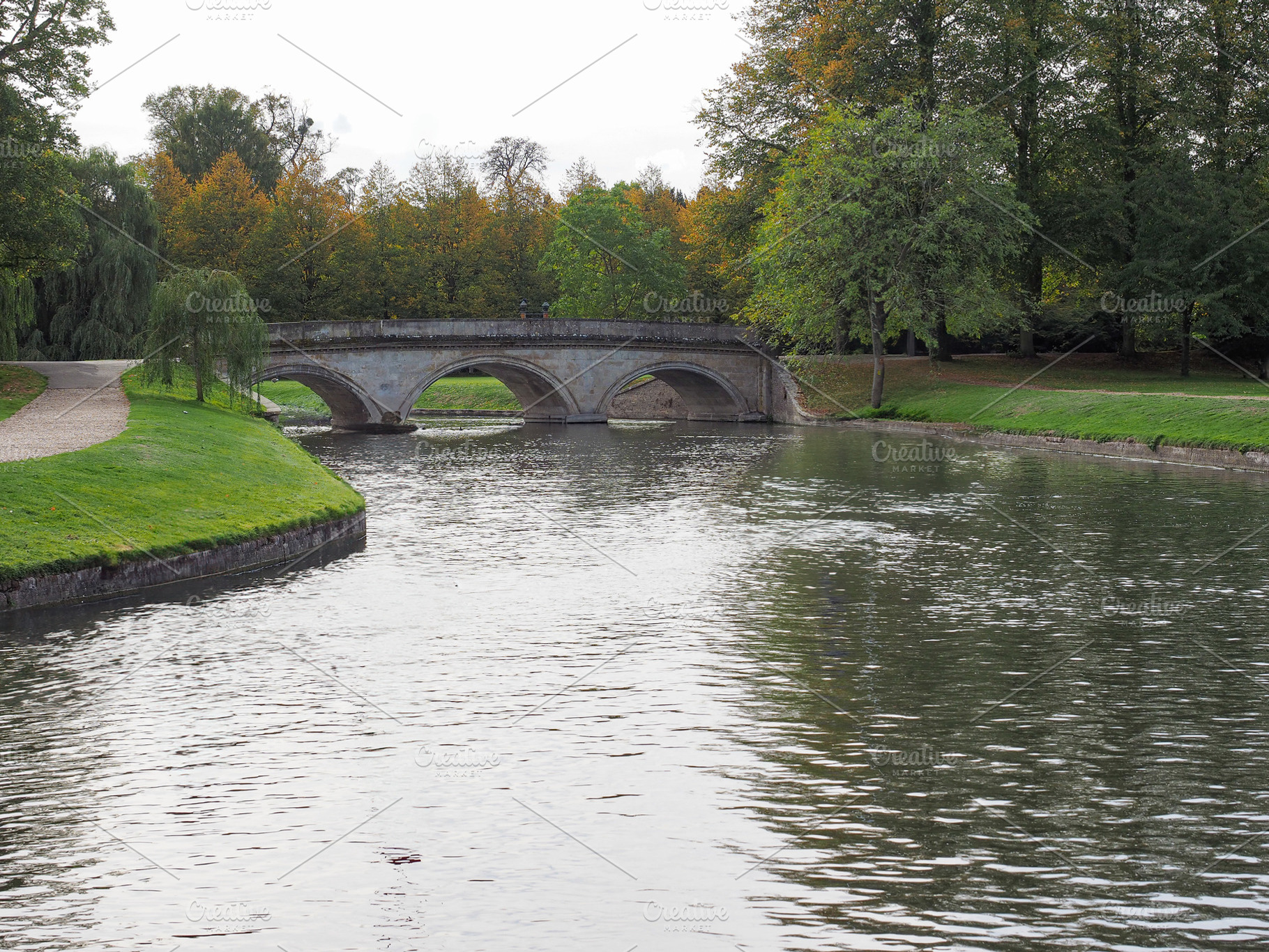 River Cam in Cambridge, a Photo by WorldOfPhotos
