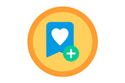 Favourite Flat Icon, a Duotone Icon by Pexelpy (Thumbnail 1 of 2)