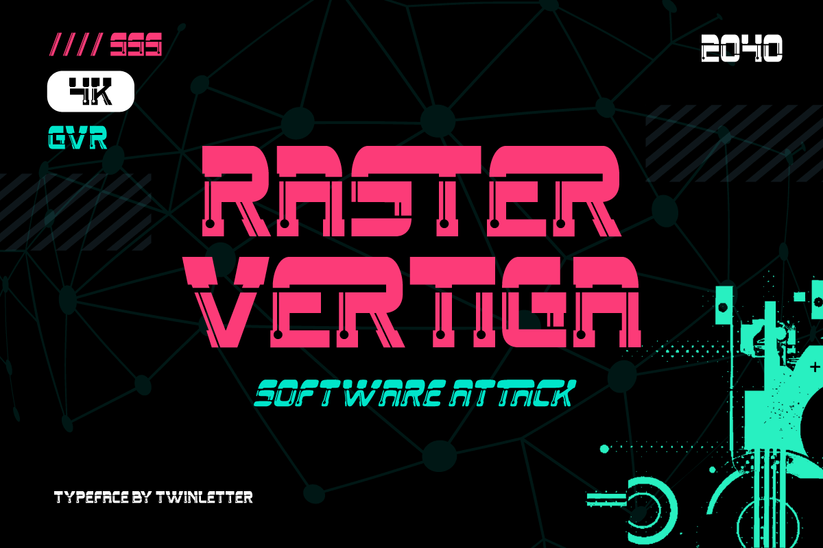 Tanire - Futuristic Tech Font, a Sans Serif Font by twinstd (Photo 4 of 10)