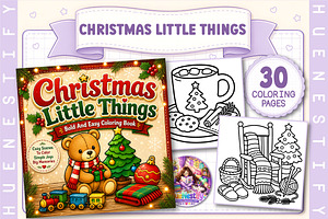 Christmas Little Thing Coloring Book