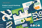Product Launch Roadmap Infographic, a Work Illustration by twinstd (Thumbnail 1 of 5)