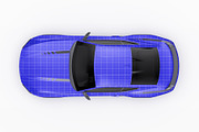 2026 Muscle Performance Coupe Set, an Advertising Mockup by Halal Graphic Studio (Thumbnail 10 of 12)