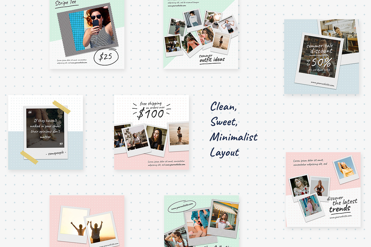 Instagram Pack - Snapgram, a Social Media Template by muhisya (Photo 4 of 9)