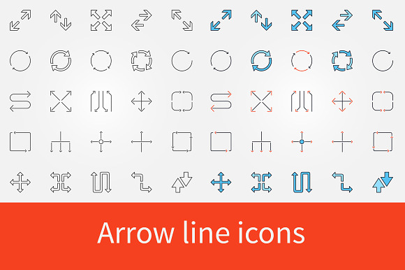 Arrow Icons Set