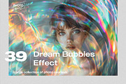 Dream Bubbles Effect Photo Overlays, a Brushes & More by PhotoSpirit (Thumbnail 1 of 8)